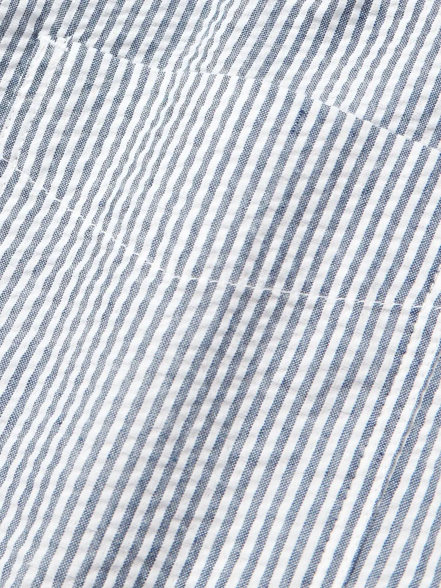 FrizmWORKS OG Oversized Striped Cotton-Blend Seersucker Shirt - Men | Thumbnail 5 FrizmWORKS OG Oversized Striped Cotton-Blend Seersucker Shirt - Men | Thumbnail 5