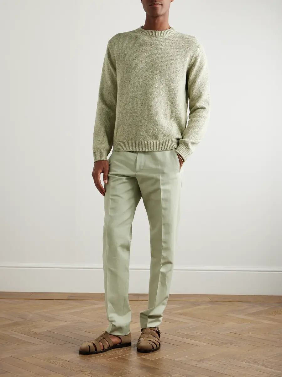 Loro Piana Meina Cotton Sweater - Men | Thumbnail 2 Loro Piana Meina Cotton Sweater - Men | Thumbnail 2