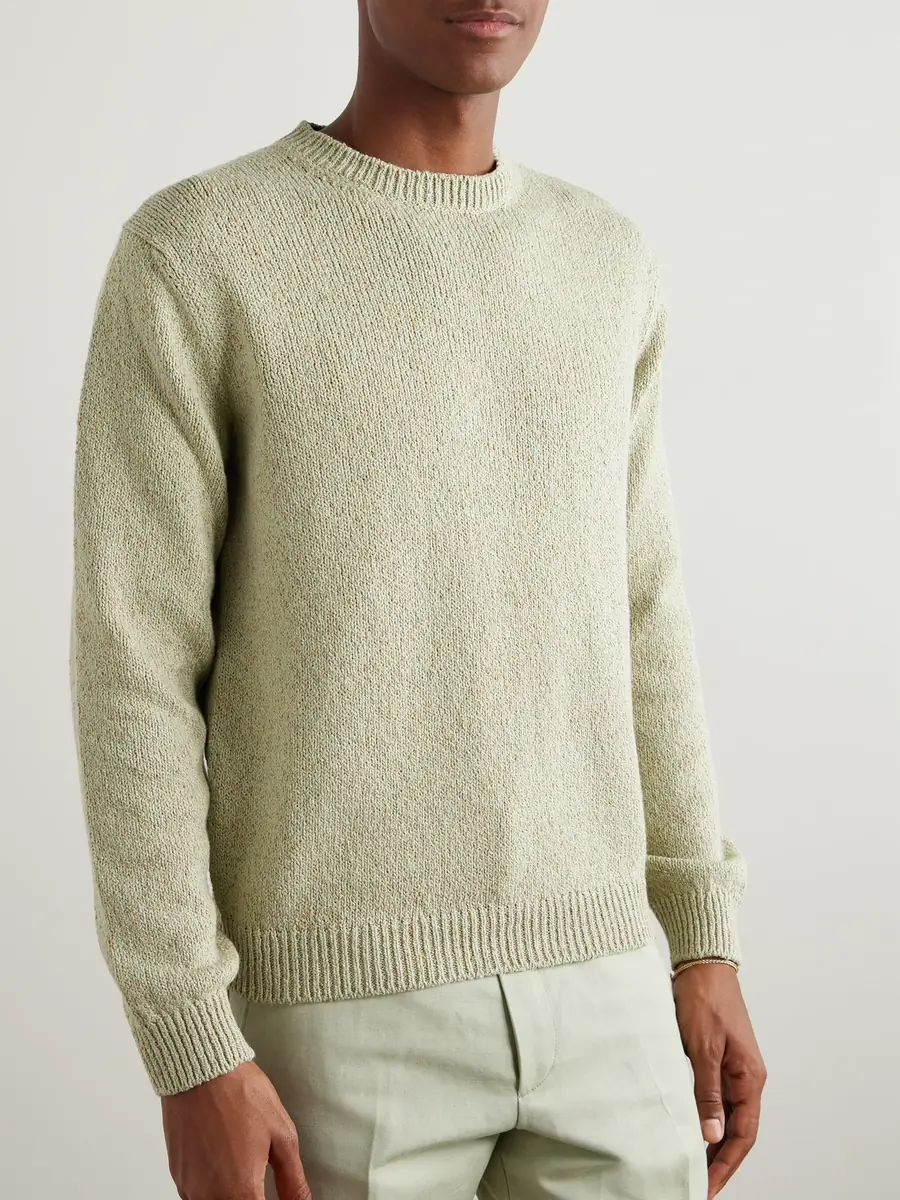 Loro Piana Meina Cotton Sweater - Men | Thumbnail 3 Loro Piana Meina Cotton Sweater - Men | Thumbnail 3