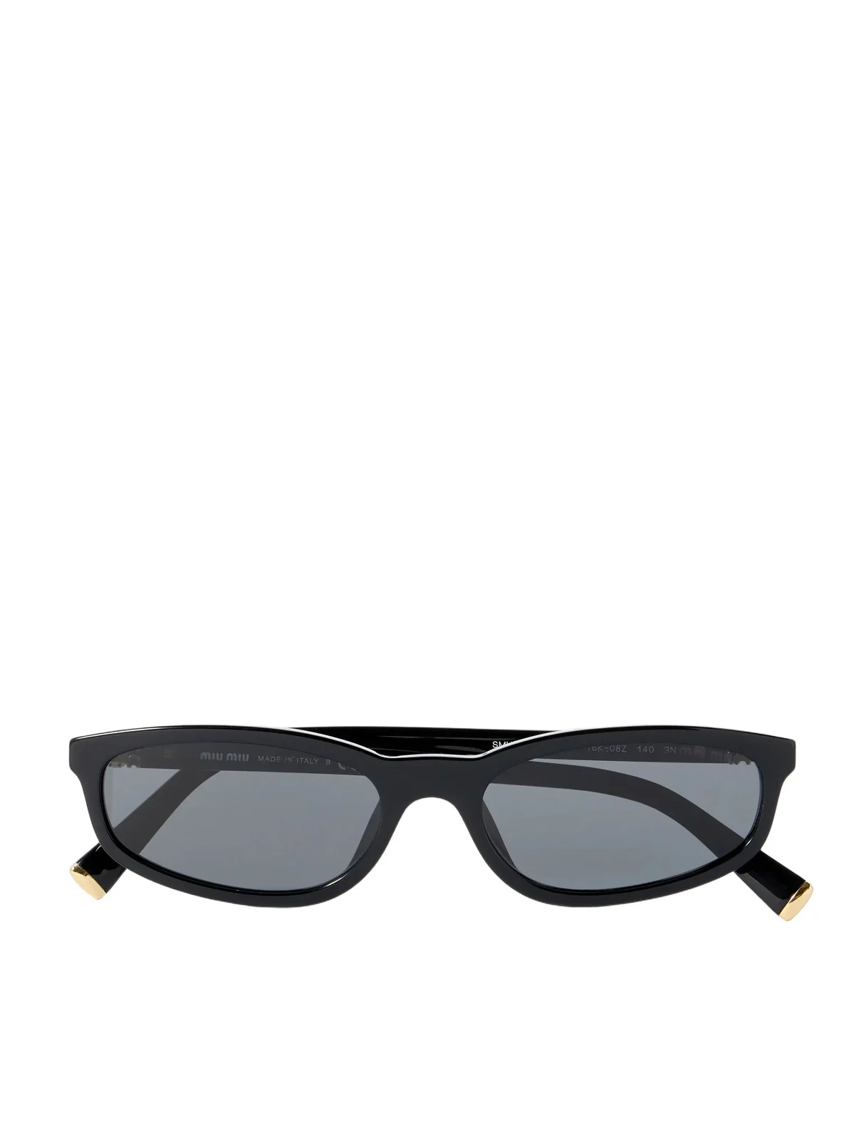 Oval-frame Acetate Sunglasses
