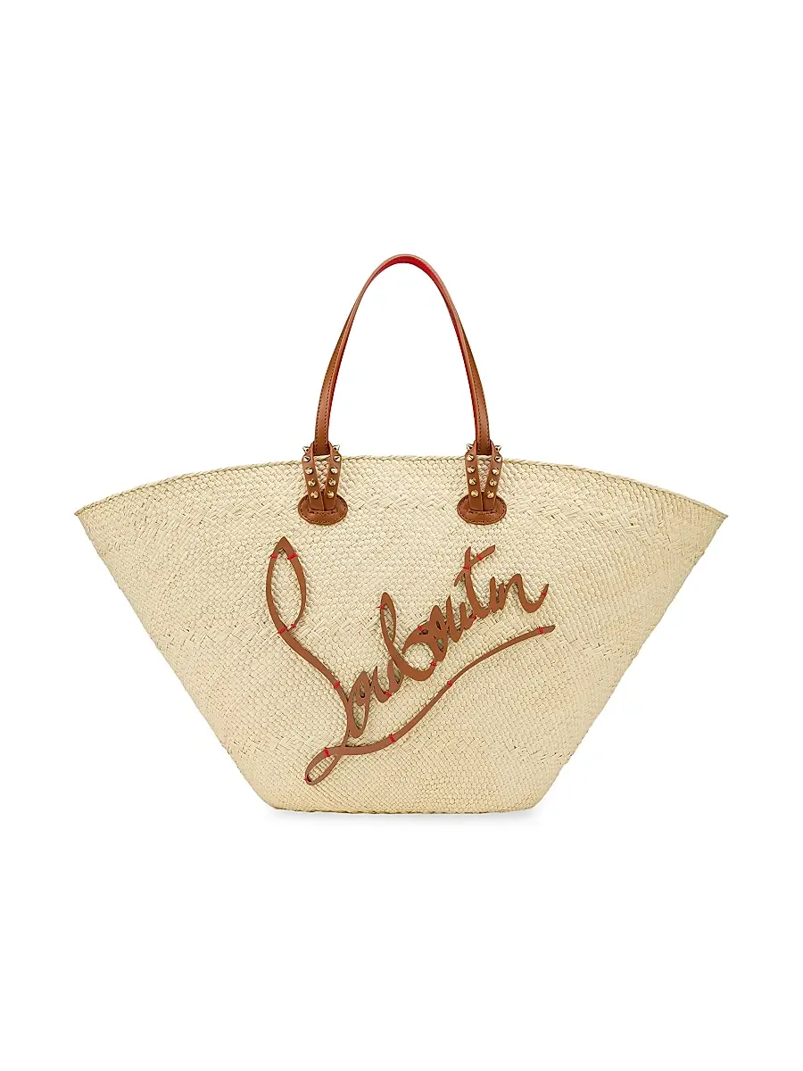 Christian Louboutin Women's Cabata Tote Bag - Beige | Image 1 Christian Louboutin Women's Cabata Tote Bag - Beige | Image 1