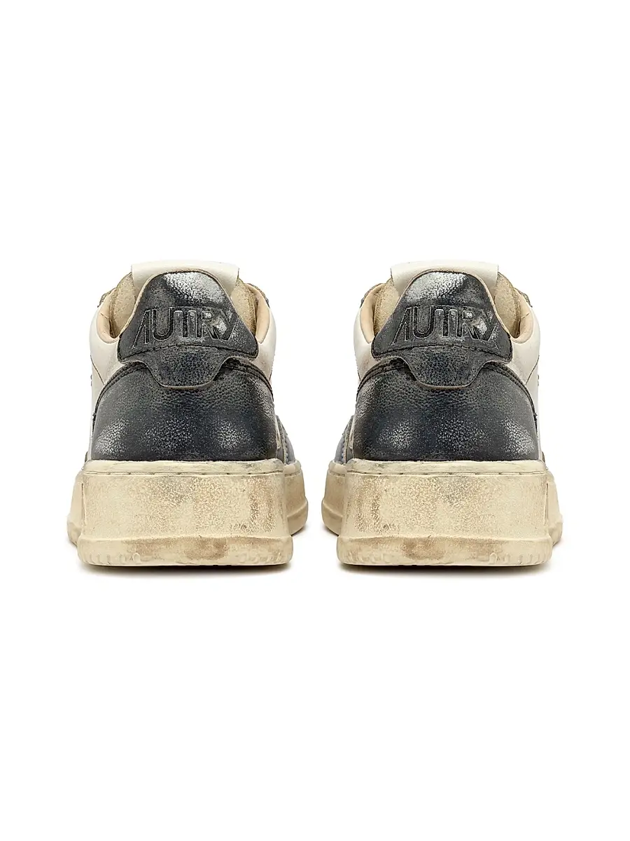 Autry Women's Super Vintage Low-Top Sneakers - Sky Black | Thumbnail 3 Autry Women's Super Vintage Low-Top Sneakers - Sky Black | Thumbnail 3