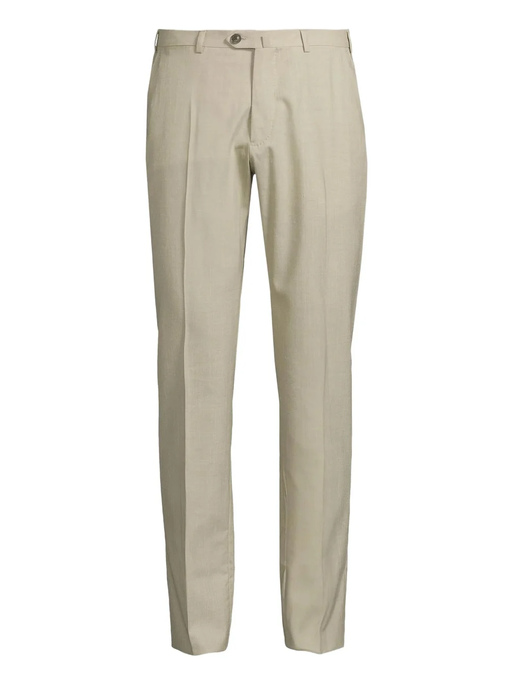 Emporio Armani Men's Textured Crease-Front Trousers