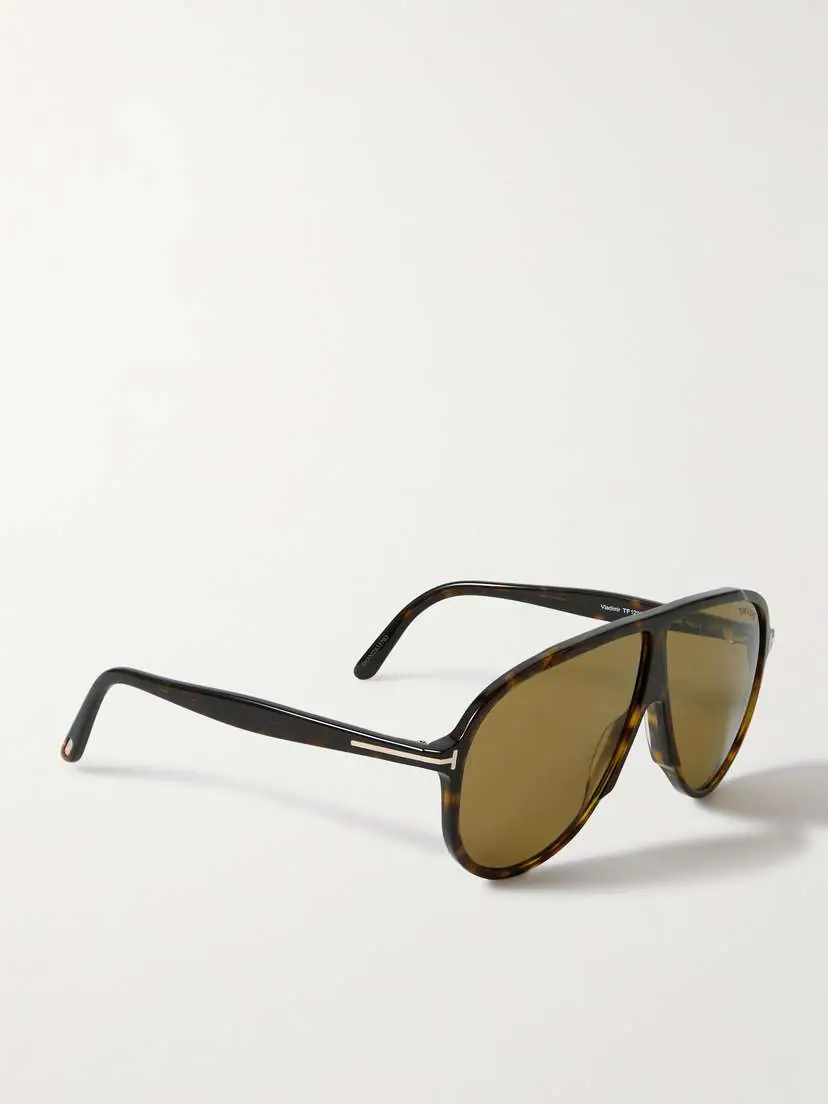 Tom Ford Aviator-style Tortoiseshell Acetate Sunglasses | Thumbnail 3 Tom Ford Aviator-style Tortoiseshell Acetate Sunglasses | Thumbnail 3