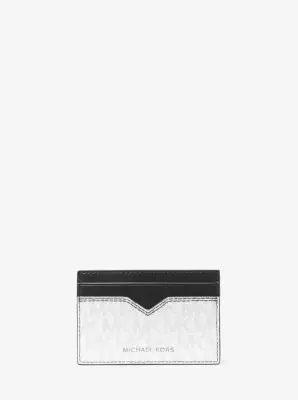 Michael Kors Collection Hudson Logo Card Case in Blue - One Size by Michael Kors Mens | Thumbnail 2 Michael Kors Collection Hudson Logo Card Case in Blue - One Size by Michael Kors Mens | Thumbnail 2
