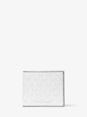 Michael Kors Collection Hudson Signature Logo Billfold Wallet in Black - One Size by Michael Kors Mens | Thumbnail 2 Michael Kors Collection Hudson Signature Logo Billfold Wallet in Black - One Size by Michael Kors Mens | Thumbnail 2