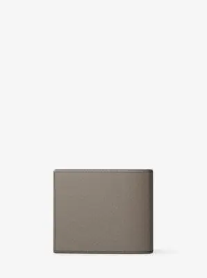 Michael Kors Collection Hudson Pebbled Leather Billfold Wallet in Black - One Size by Michael Kors Mens | Thumbnail 4 Michael Kors Collection Hudson Pebbled Leather Billfold Wallet in Black - One Size by Michael Kors Mens | Thumbnail 4