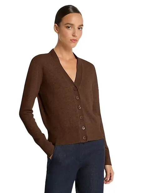 Michael Kors Collection Cashmere Cardigan | Image 1 Michael Kors Collection Cashmere Cardigan | Image 1