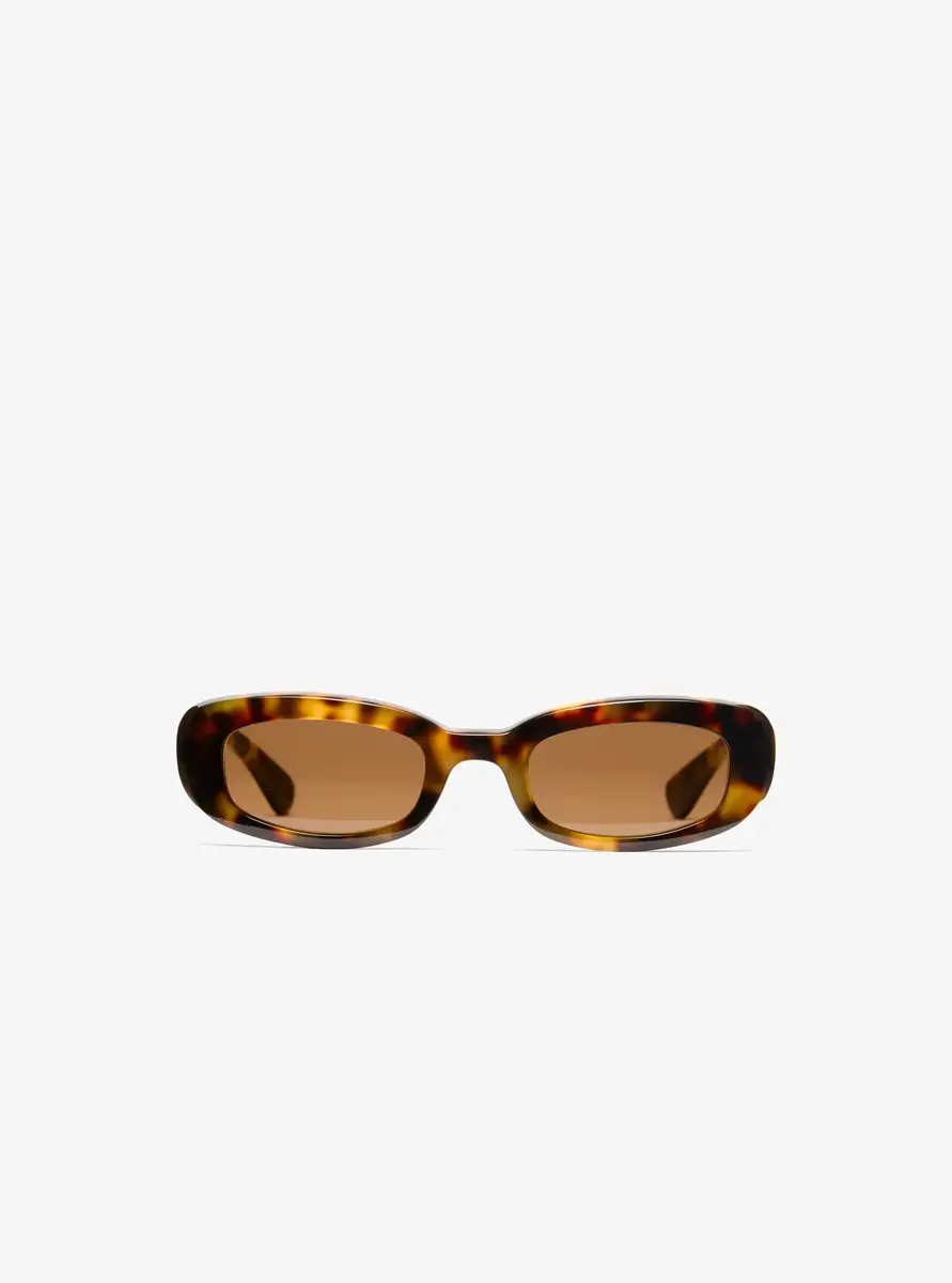 Michael Kors Collection Forio Sunglasses in Green - One Size by Michael Kors Collection | Thumbnail 14