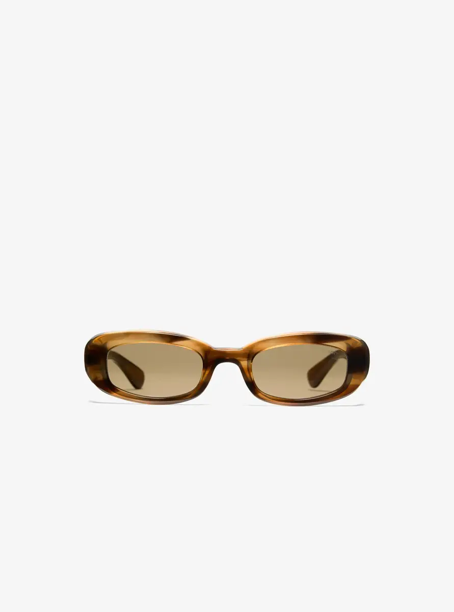 Michael Kors Collection Forio Sunglasses in Green - One Size by Michael Kors Collection | Thumbnail 20