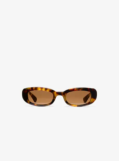 Michael Kors Collection Forio Sunglasses in Green - One Size by Michael Kors Collection | Thumbnail 9