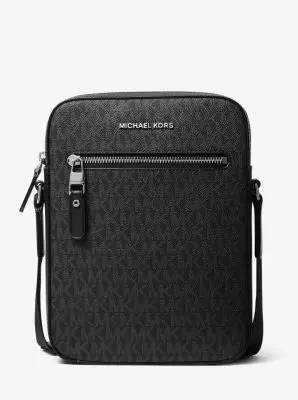 Michael Kors Collection Varick Logo Flight Bag in Natural - One Size by Michael Kors Mens | Thumbnail 2 Michael Kors Collection Varick Logo Flight Bag in Natural - One Size by Michael Kors Mens | Thumbnail 2