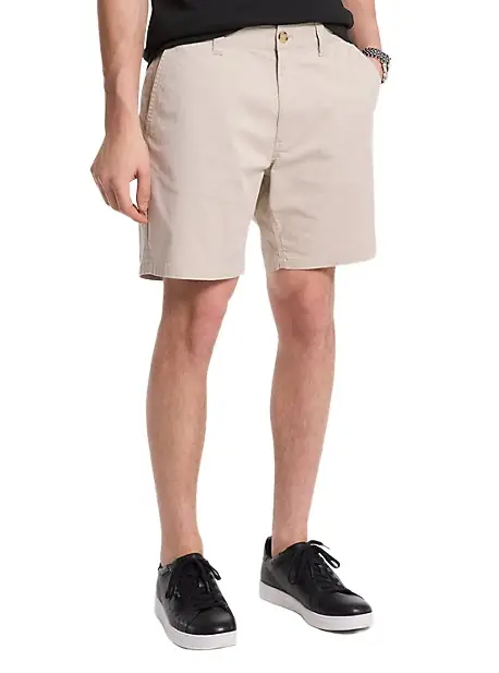 Michael Kors Collection Stretch Cotton Shorts in