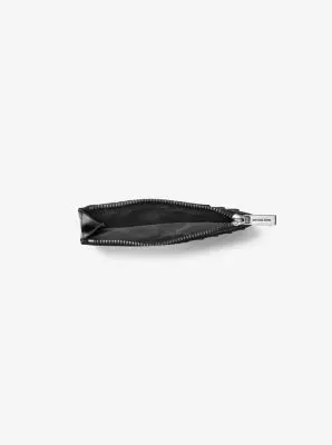 Michael Kors Collection Cooper Slim Signature Logo Zip Wallet in White - One Size by Michael Kors Mens | Thumbnail 3