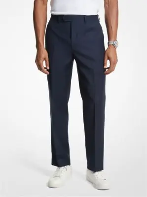 Michael Kors Collection Modern-Fit Wool Blend Suit Pants in | Thumbnail 2 Michael Kors Collection Modern-Fit Wool Blend Suit Pants in | Thumbnail 2