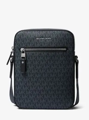 Michael Kors Collection Henry Logo Flight Bag in Blue - One Size by Michael Kors Mens | Thumbnail 2