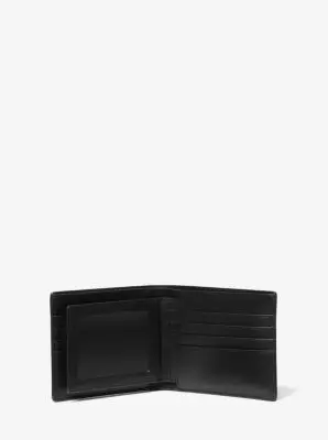 Michael Kors Collection Harrison Logo Billfold Wallet With Passcase in Black - One Size by Michael Kors Mens | Thumbnail 5 Michael Kors Collection Harrison Logo Billfold Wallet With Passcase in Black - One Size by Michael Kors Mens | Thumbnail 5