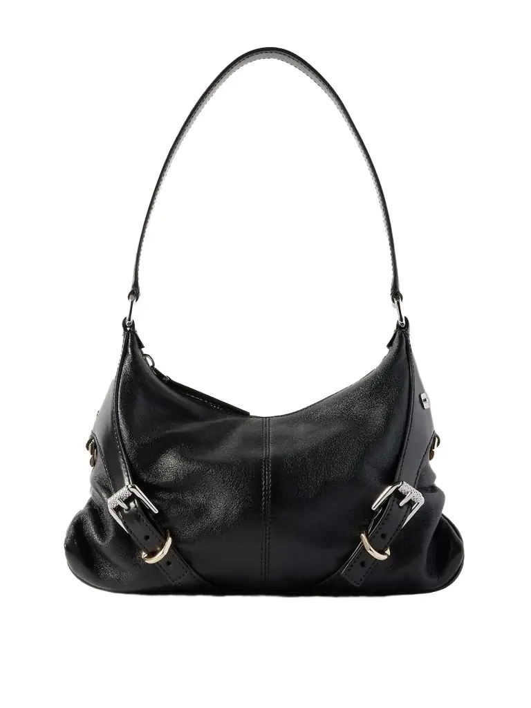 Givenchy Voyou Small Textured-leather Shoulder Bag | Image 1 Givenchy Voyou Small Textured-leather Shoulder Bag | Image 1