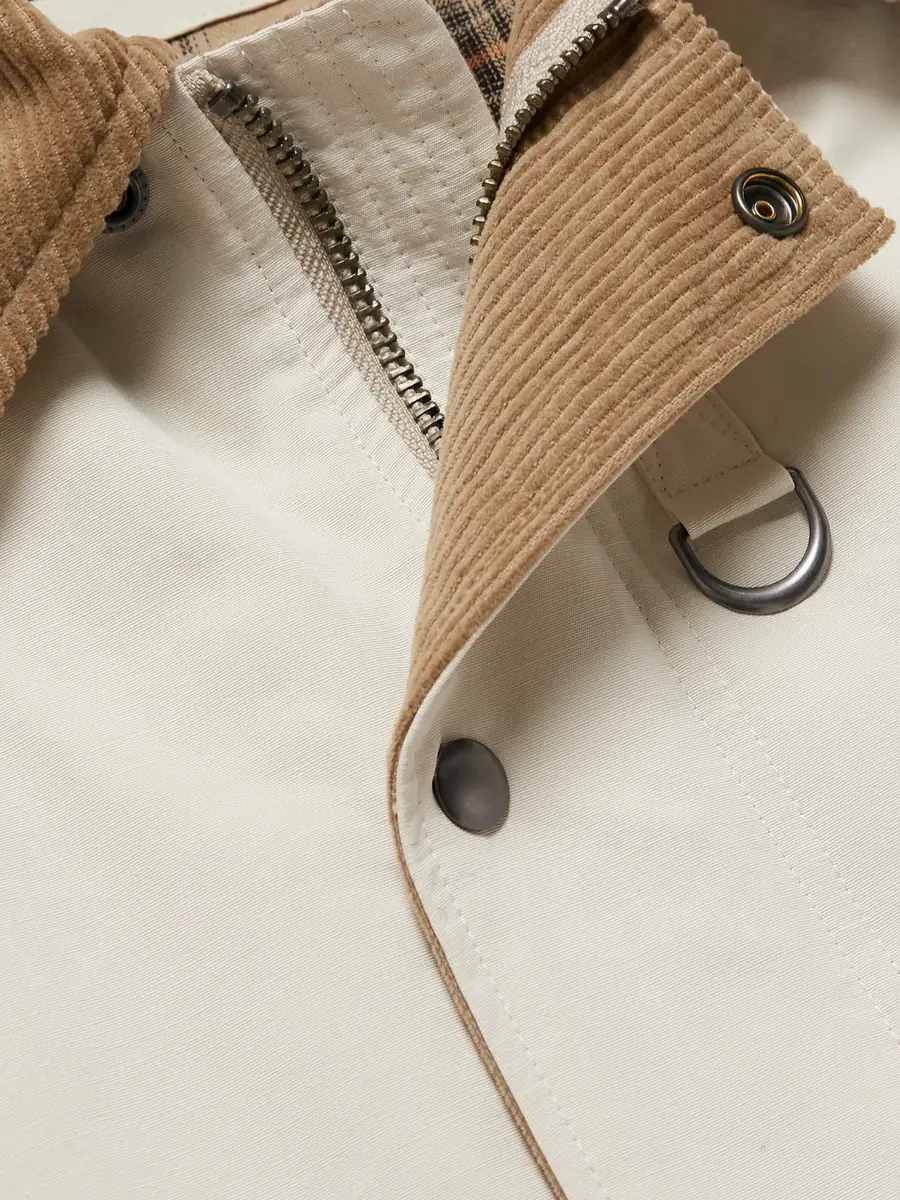 FrizmWORKS Corduroy-Trimmed Cotton-Blend Jacket - Men | Thumbnail 5 FrizmWORKS Corduroy-Trimmed Cotton-Blend Jacket - Men | Thumbnail 5
