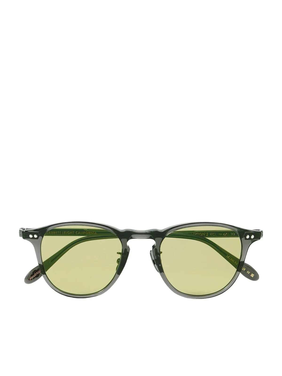 Hampton J Sun Round-Frame Acetate Sunglasses - Men Hampton J Sun Round-Frame Acetate Sunglasses - Men