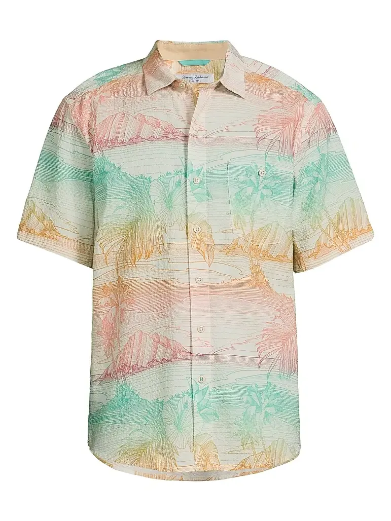 Tommy Bahama Men's Nova Wave Corsica Coast Short-Sleeve Shirt