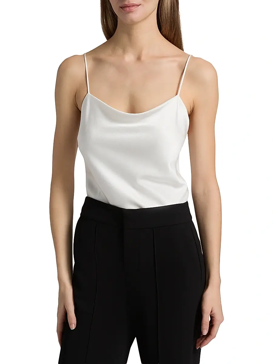 Alice + Olivia Women's Harmon Satin Bodysuit | Thumbnail 3 Alice + Olivia Women's Harmon Satin Bodysuit | Thumbnail 3