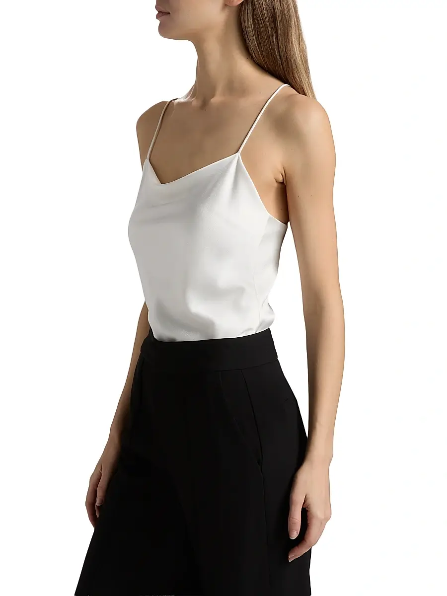 Alice + Olivia Women's Harmon Satin Bodysuit | Thumbnail 4 Alice + Olivia Women's Harmon Satin Bodysuit | Thumbnail 4