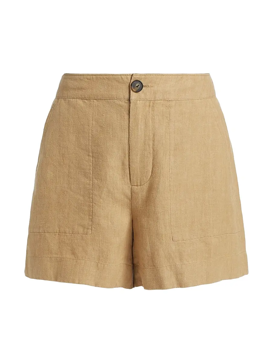 Vince Women's Mid-Rise Hemp Shorts