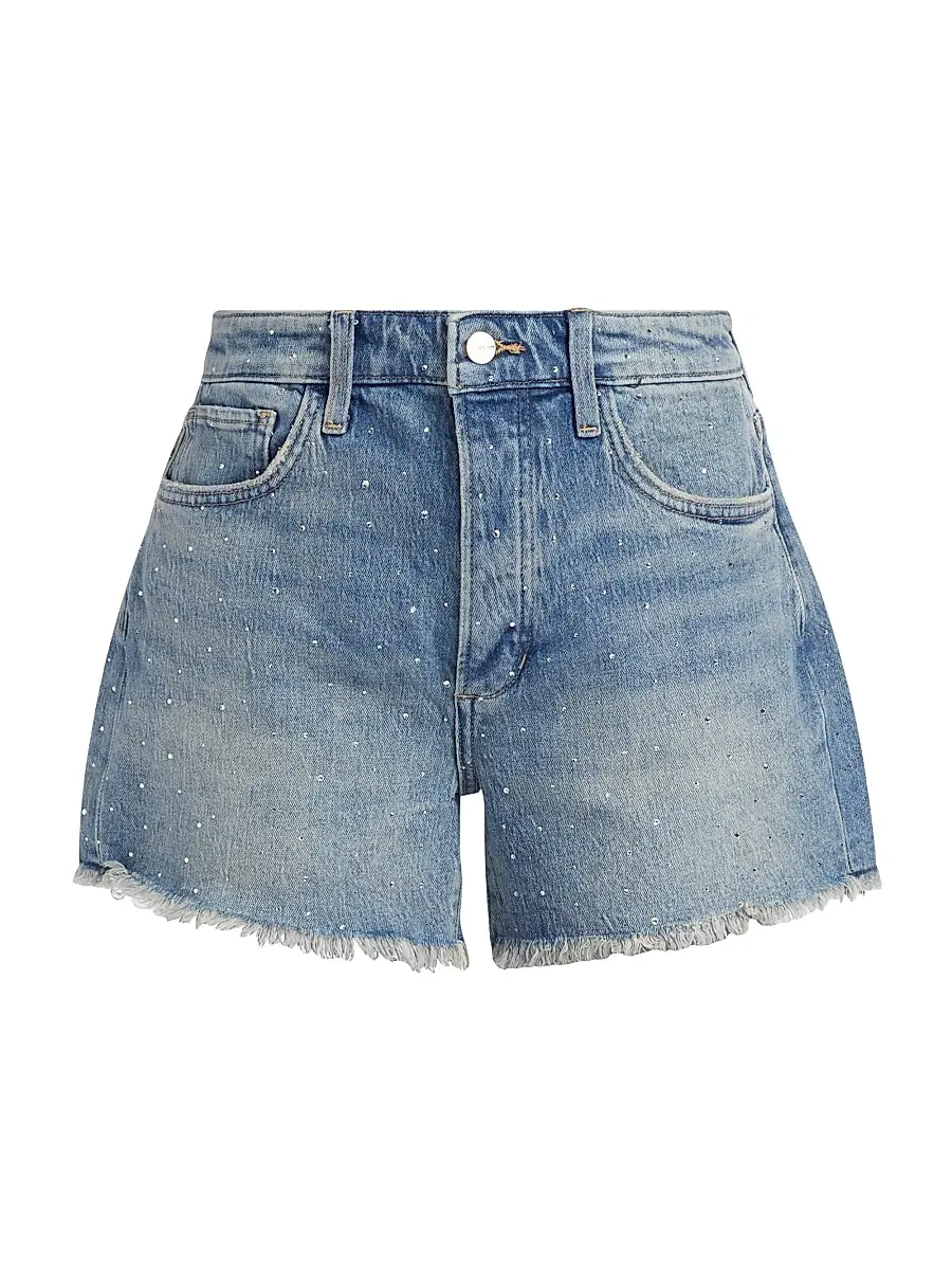 Joe's Jeans Women's The Jessie Denim Relaxed Crystal Shorts - Bejeweled - Size 29 | Image 1 Joe's Jeans Women's The Jessie Denim Relaxed Crystal Shorts - Bejeweled - Size 29 | Image 1