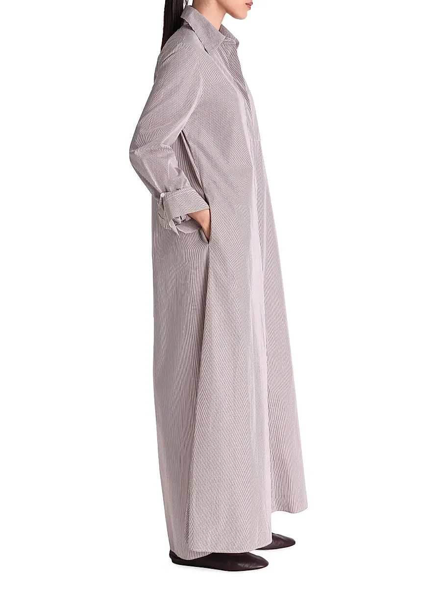 TWP Women's Jenny's Striped Gown | Thumbnail 3 TWP Women's Jenny's Striped Gown | Thumbnail 3