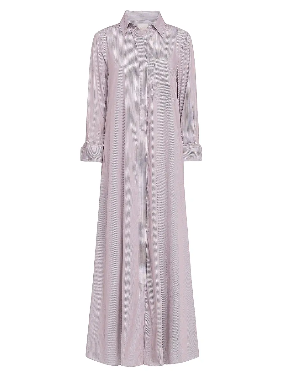 TWP Women's Jenny's Striped Gown