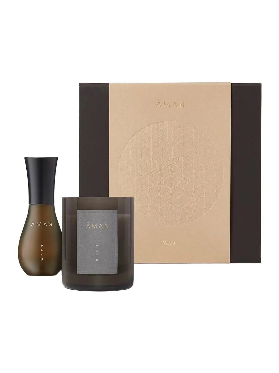 Aman Vayu Fine Fragrance & Candle Duo Gift Set