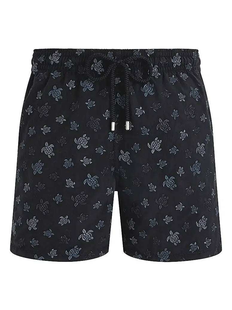 Men's Embroidered Ronde des Tortues Swim Trunks Men's Embroidered Ronde des Tortues Swim Trunks