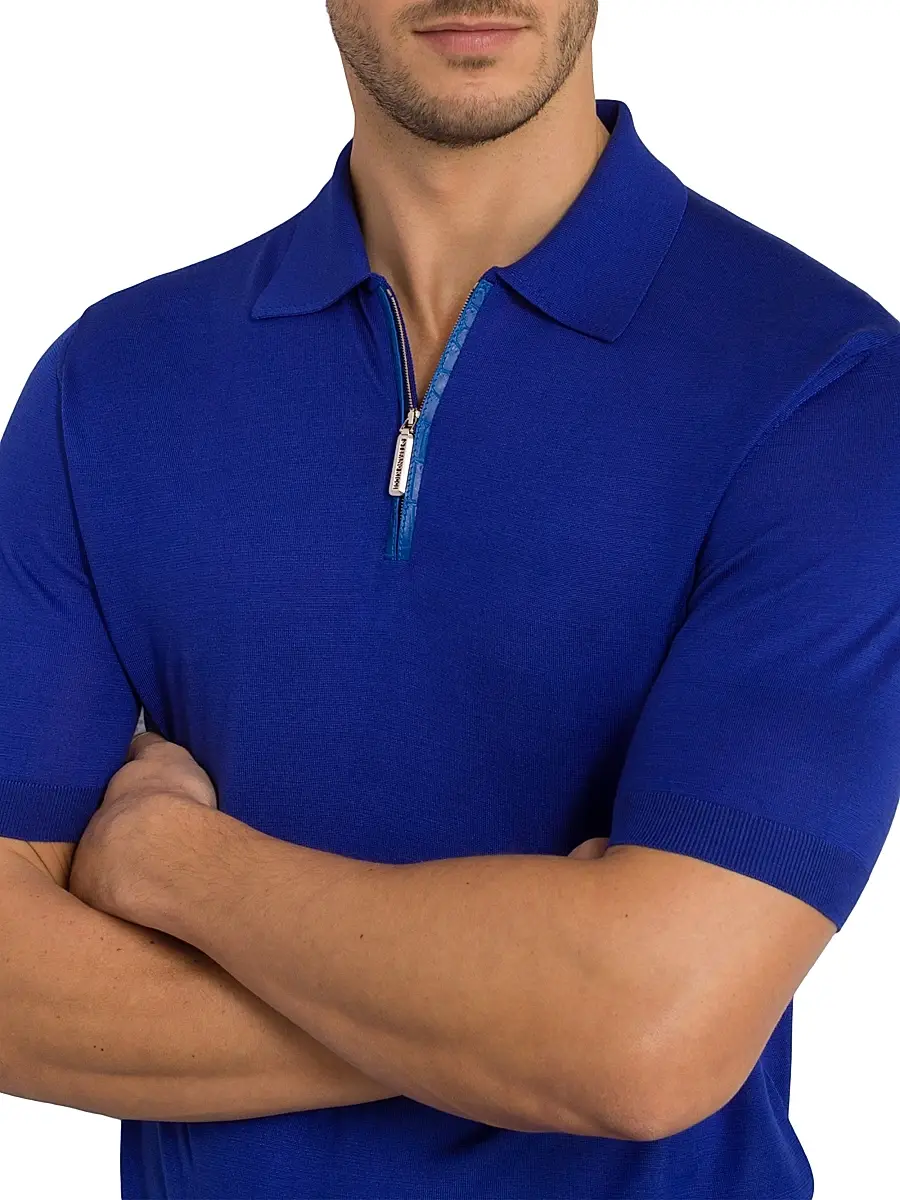 Stefano Ricci Men's Polo Shirt | Thumbnail 4 Stefano Ricci Men's Polo Shirt | Thumbnail 4