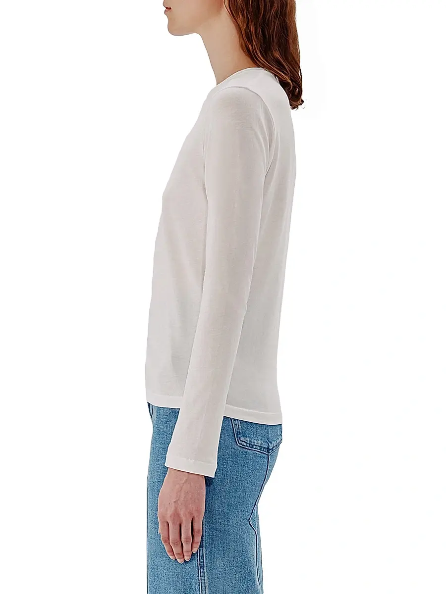 Another Tomorrow Women's Long Sleeve Tee | Thumbnail 4 Another Tomorrow Women's Long Sleeve Tee | Thumbnail 4