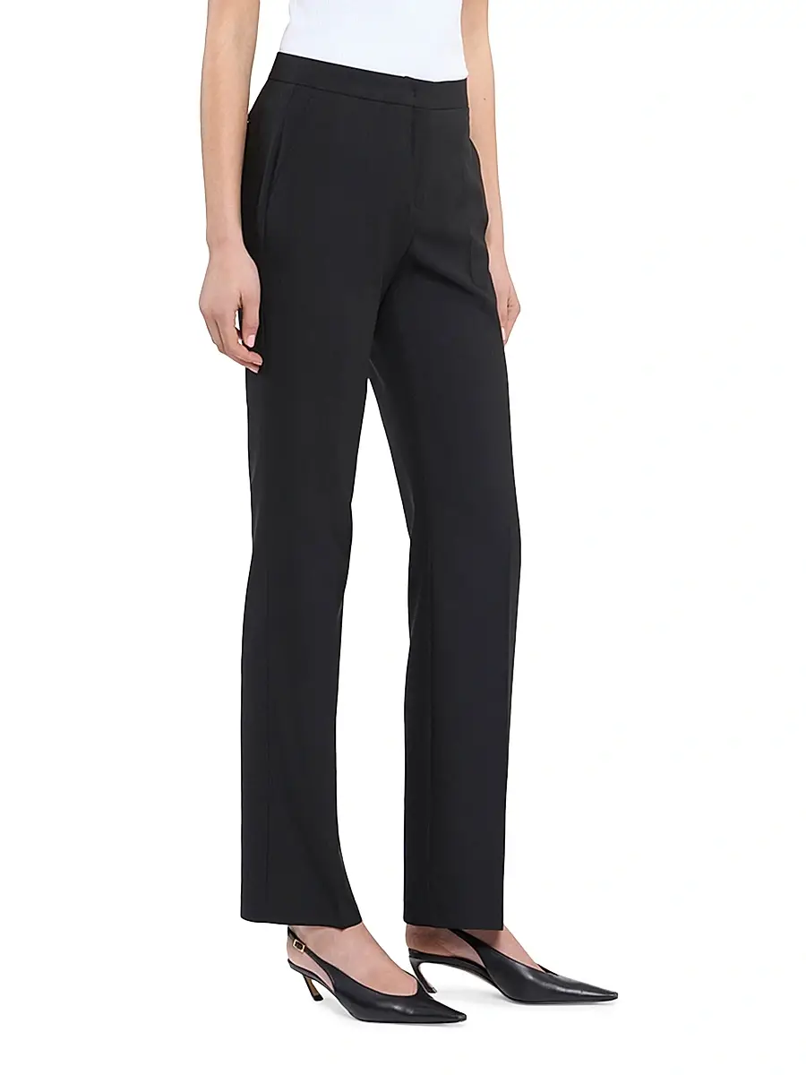 Another Tomorrow Women's Classic Trousers | Thumbnail 3 Another Tomorrow Women's Classic Trousers | Thumbnail 3