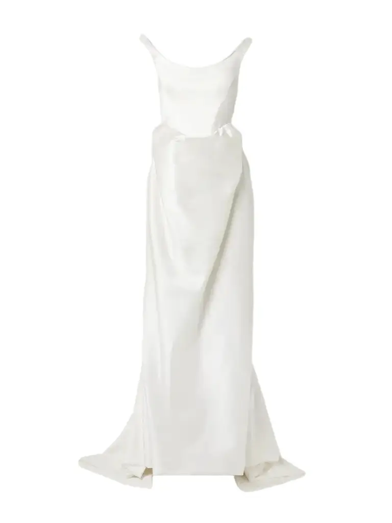 Vivienne Westwood Nova Camille Draped Satin Gown | Image 1 Vivienne Westwood Nova Camille Draped Satin Gown | Image 1