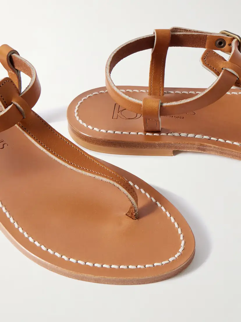 K Jacques St Tropez Picon Leather Sandals | Thumbnail 4 K Jacques St Tropez Picon Leather Sandals | Thumbnail 4