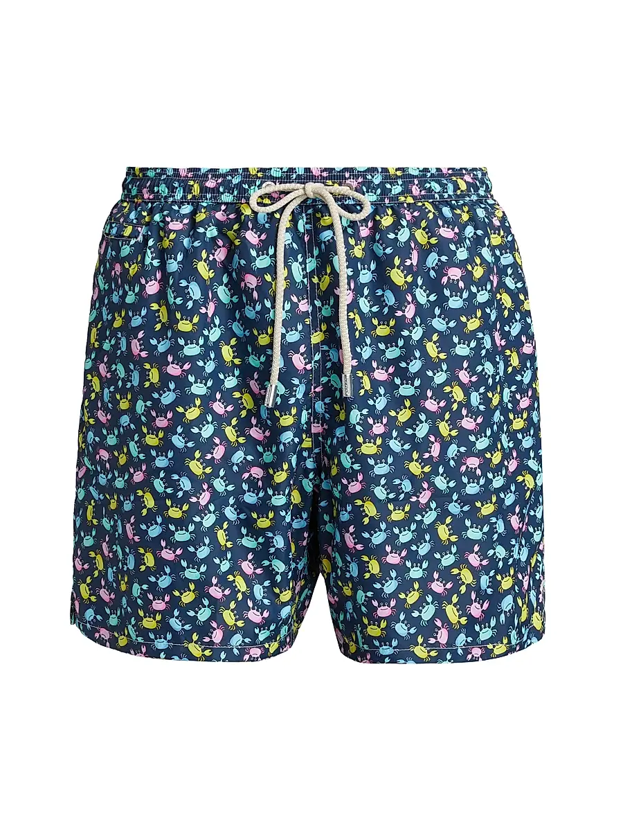 Men's Lighting Micro Fantasy Swim Trunks - Crabby Multi Men's Lighting Micro Fantasy Swim Trunks - Crabby Multi