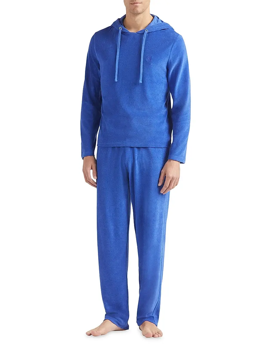 Vilebrequin Men's Terry Cotton-Nylon Hoodie | Thumbnail 2 Vilebrequin Men's Terry Cotton-Nylon Hoodie | Thumbnail 2