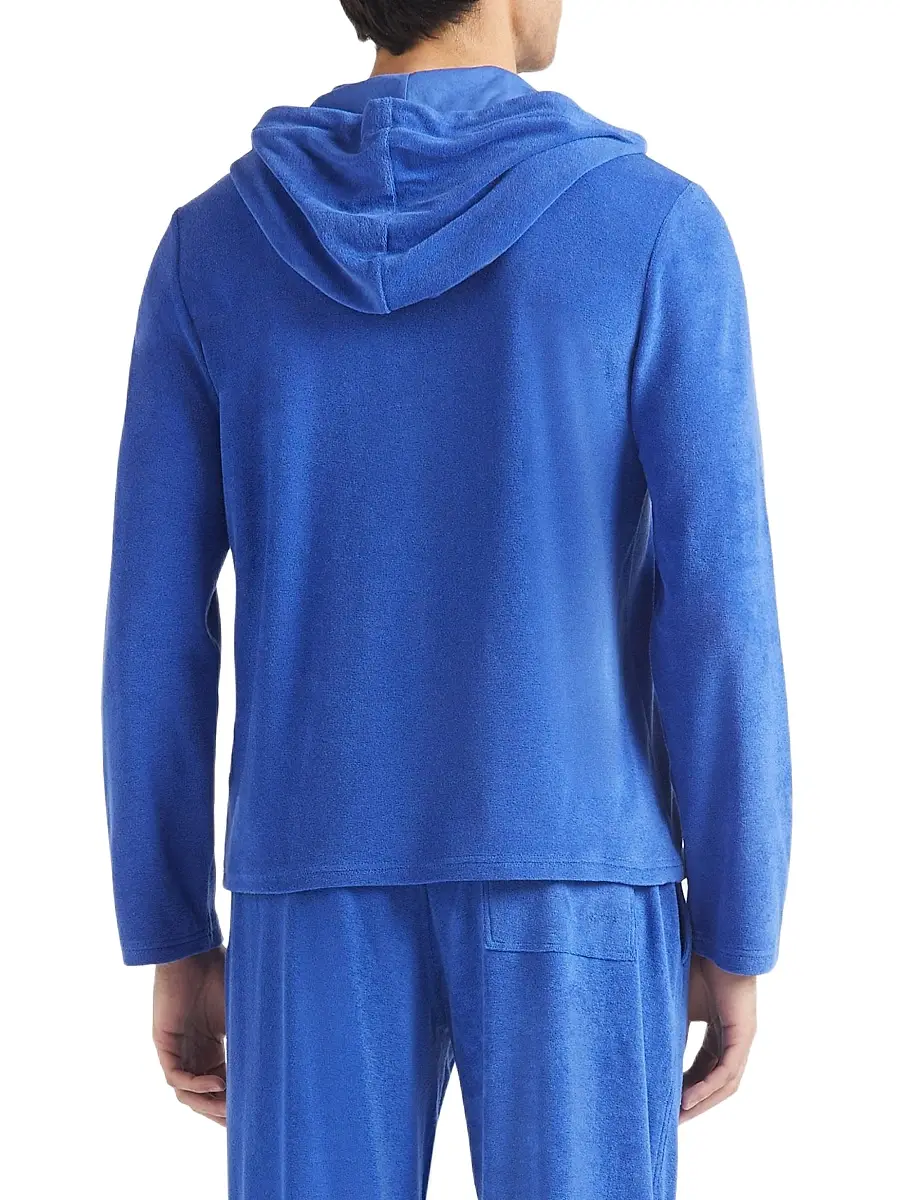 Vilebrequin Men's Terry Cotton-Nylon Hoodie | Thumbnail 5 Vilebrequin Men's Terry Cotton-Nylon Hoodie | Thumbnail 5