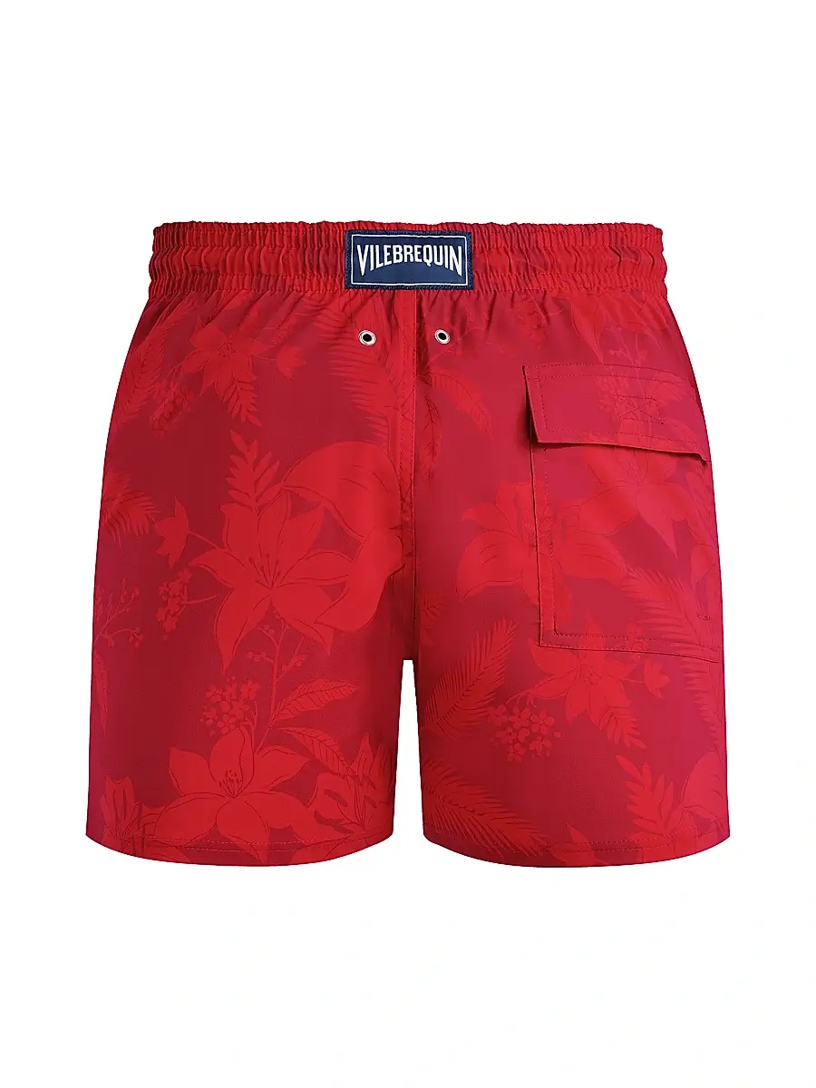 Vilebrequin Men's Flower Power Stretch Swim Shorts | Thumbnail 2 Vilebrequin Men's Flower Power Stretch Swim Shorts | Thumbnail 2