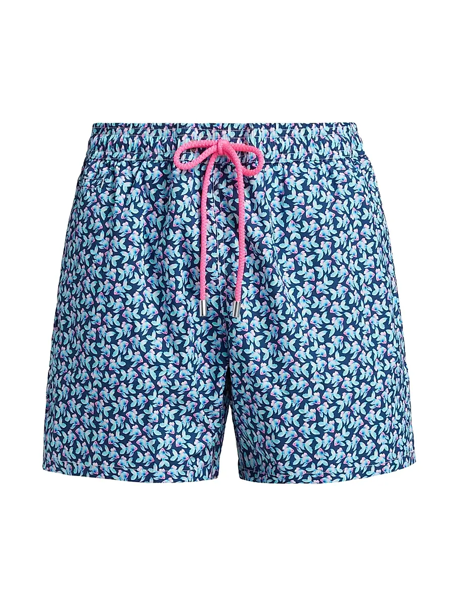 MC2 Saint Barth Men's Comfort Light Swim Trunks - Silk Fish | Image 1 MC2 Saint Barth Men's Comfort Light Swim Trunks - Silk Fish | Image 1