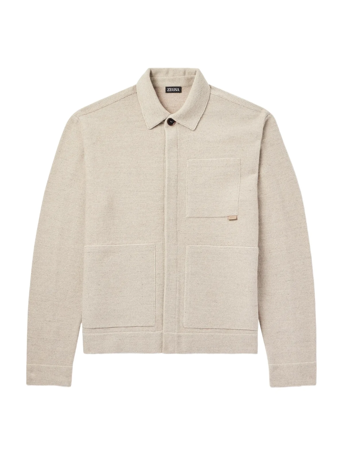 Wool, Cashmere, Linen and Silk-Blend Chore Jacket - Men Wool, Cashmere, Linen and Silk-Blend Chore Jacket - Men