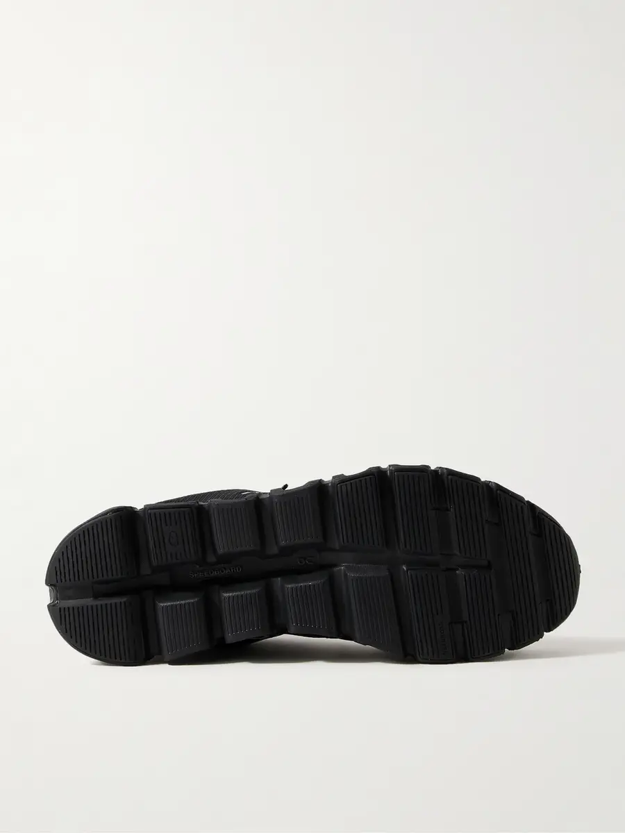 ON Cloud 6 WP Rubber-Trimmed Stretch-Knit Slip- Sneakers - Men | Thumbnail 3