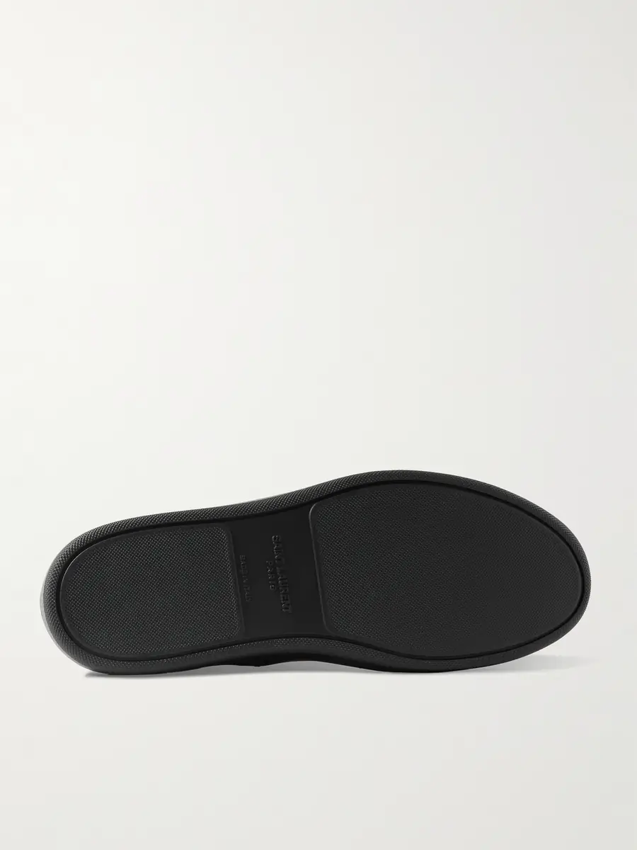 Saint Laurent Gym Low Logo-Print Leather Sneakers - Men | Thumbnail 3 Saint Laurent Gym Low Logo-Print Leather Sneakers - Men | Thumbnail 3