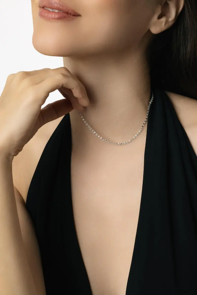 SIDNEY GARBER Diamond Pierced Stone Necklace | Thumbnail 4 SIDNEY GARBER Diamond Pierced Stone Necklace | Thumbnail 4