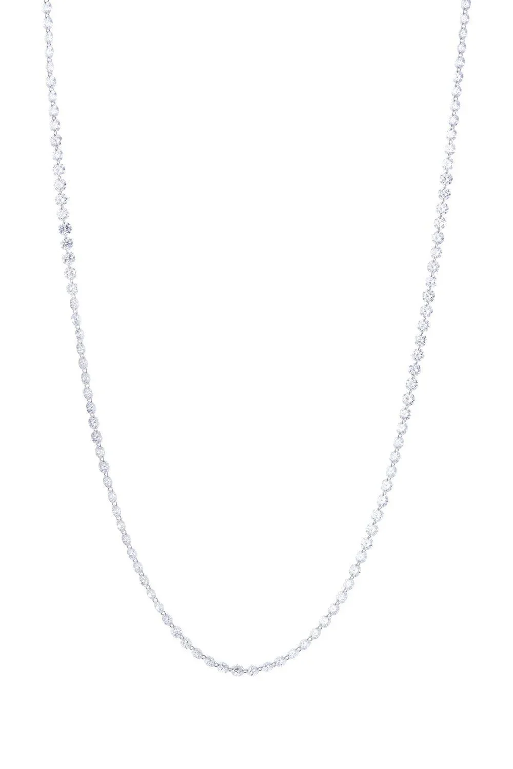 Diamond Pierced Stone Necklace Diamond Pierced Stone Necklace