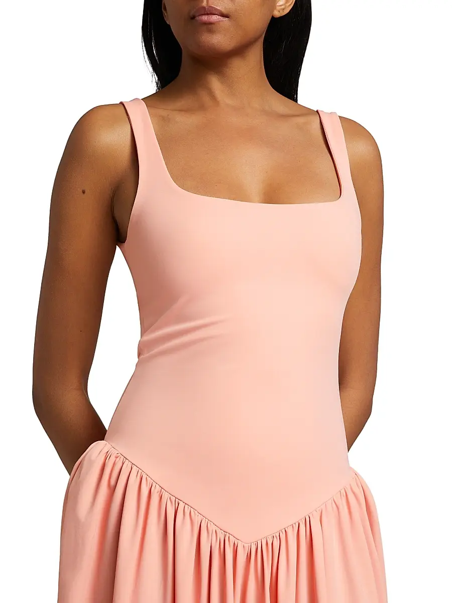 Mariandree Gaitan Women's Viana Pleated Maxi Dress | Thumbnail 6 Mariandree Gaitan Women's Viana Pleated Maxi Dress | Thumbnail 6