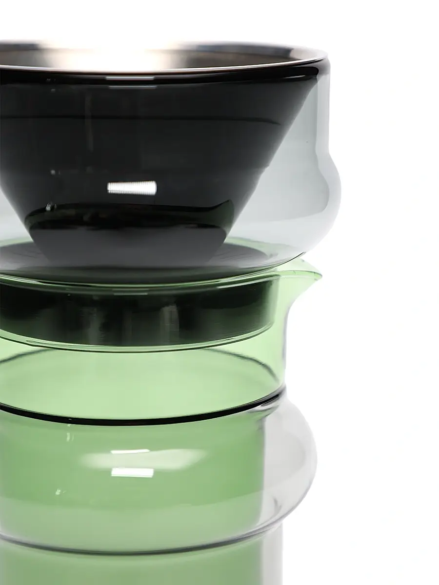Tom Dixon Bump Carafe Filter Set - Green | Thumbnail 2 Tom Dixon Bump Carafe Filter Set - Green | Thumbnail 2